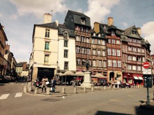 Tour d'Europe 2015 - Maisons à pans de bois Rennes